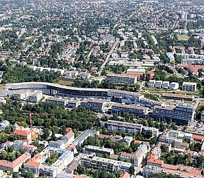 Stadtansicht von oben