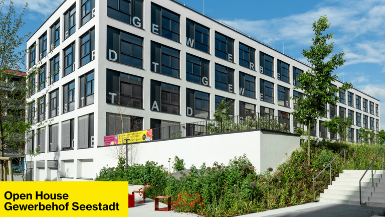 Open House Gewerbehof Header Open House Gewerbehof Seestadt