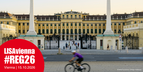 Flyer REG26 mit Schloss Schönbrunn