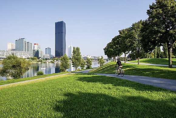 Circular Economy Webinar View of Danube island