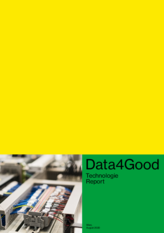 Ansicht des Titelblatts des Technologiereport Date4Good in deutscher Sprache