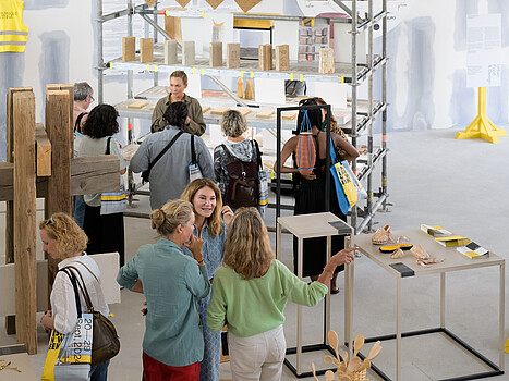 Die Biofabrique Vienna Kantine auf der Vienna Design Week