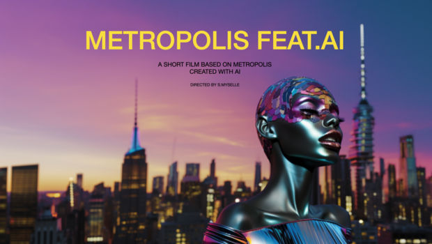 Content Vienna-Gewinner 2023: AI#Metropolis von Stephanie Meisl und KimkaVienna